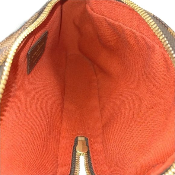 Louis Vuitton Brown Checkered Crossbody Bag - Picture 7 of 9